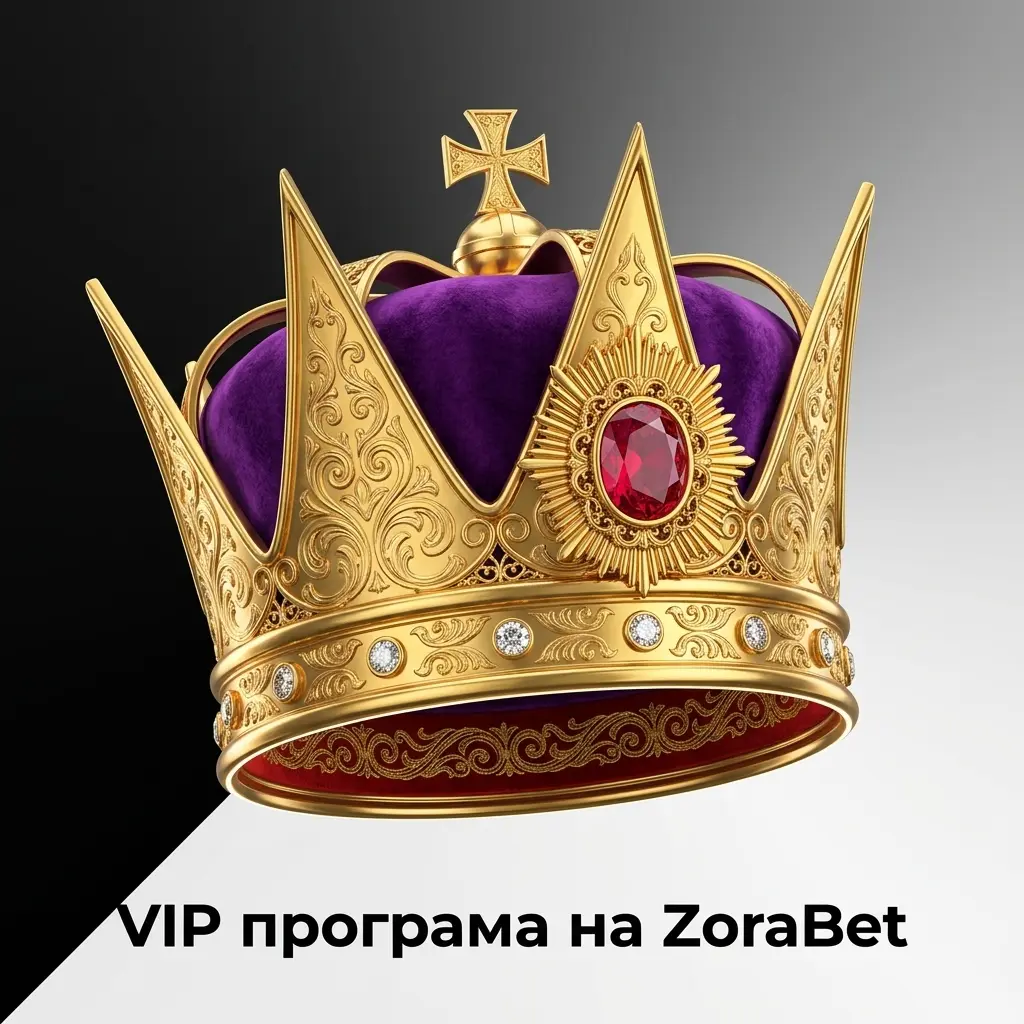 VIP програма на ZoraBet с пет нива за лоялност, кешбек до 15%, точки за бонуси и ексклузивни привилегии за играчите.