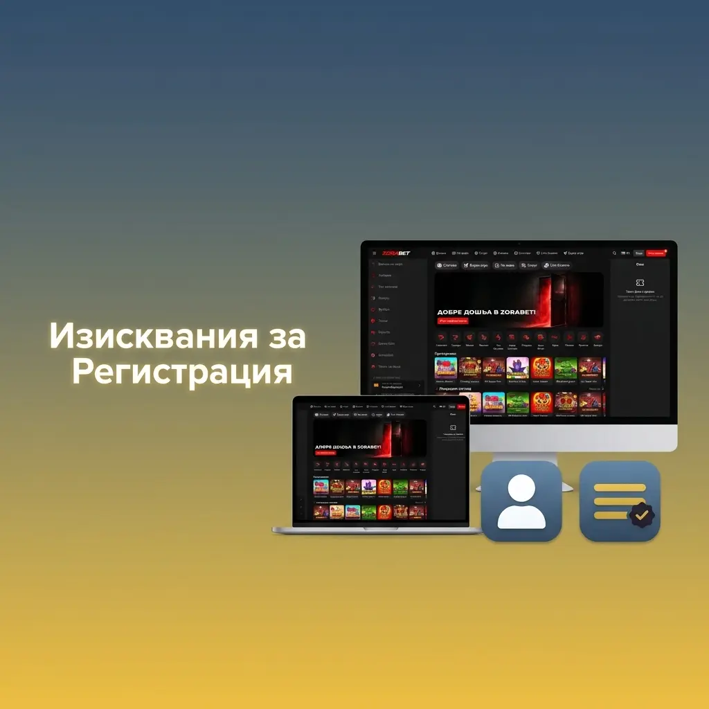 Изисквания за регистрация на играчи: навършени 18 години, един профил, точни лични данни и позволена локация.