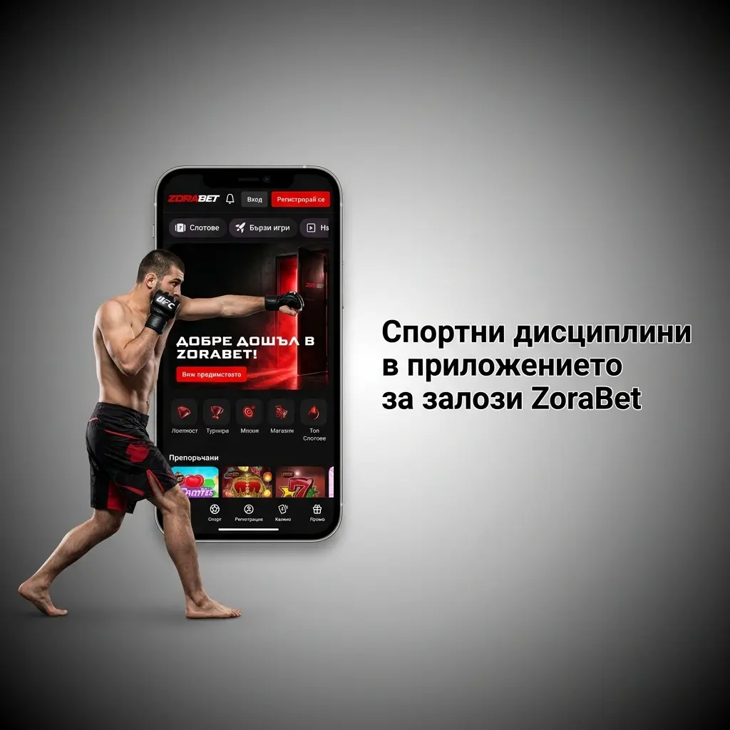 Над 35 спортни дисциплини и залози на живо в приложението ZoraBet.