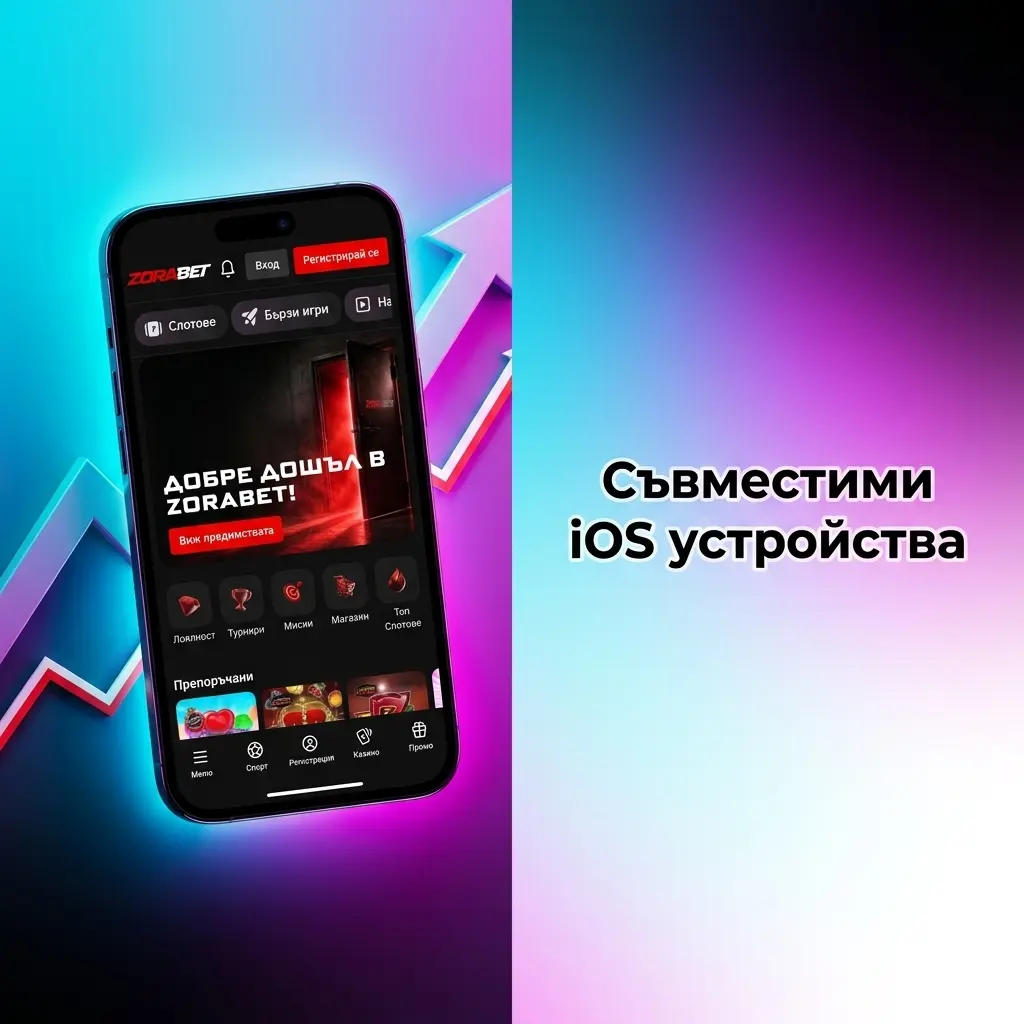 Списък със съвместими iPhone модели и iOS устройства за официалното приложение ZoraBet.