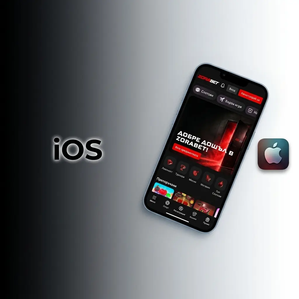 Изтегляне на сигурно мобилно приложение за залози за iOS устройства от App Store.